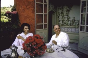Carlo Ponti ve Sophia Loren - Villa Romana