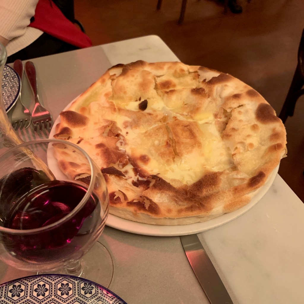 Focaccia con formaggio alle Liguria