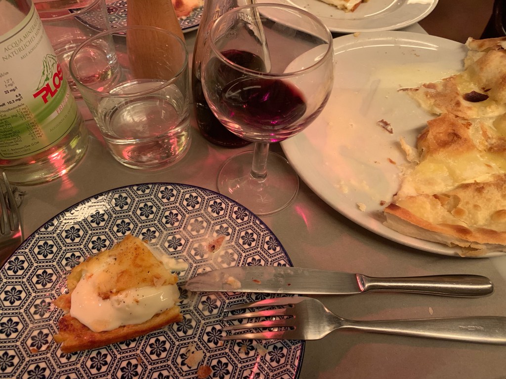 Cecina con Stracchino
