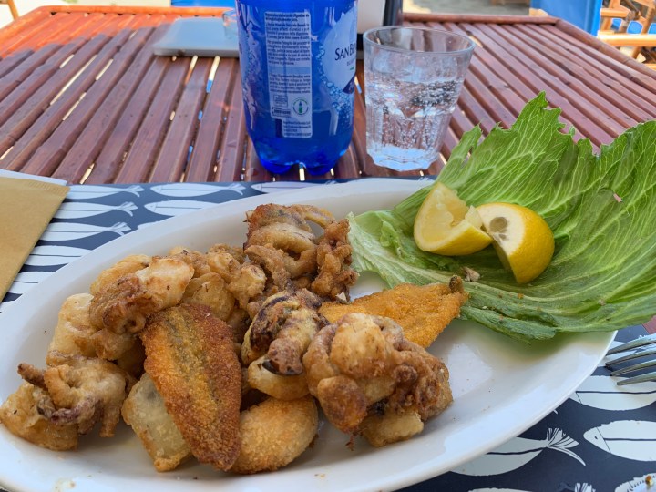 fritti misti del mare