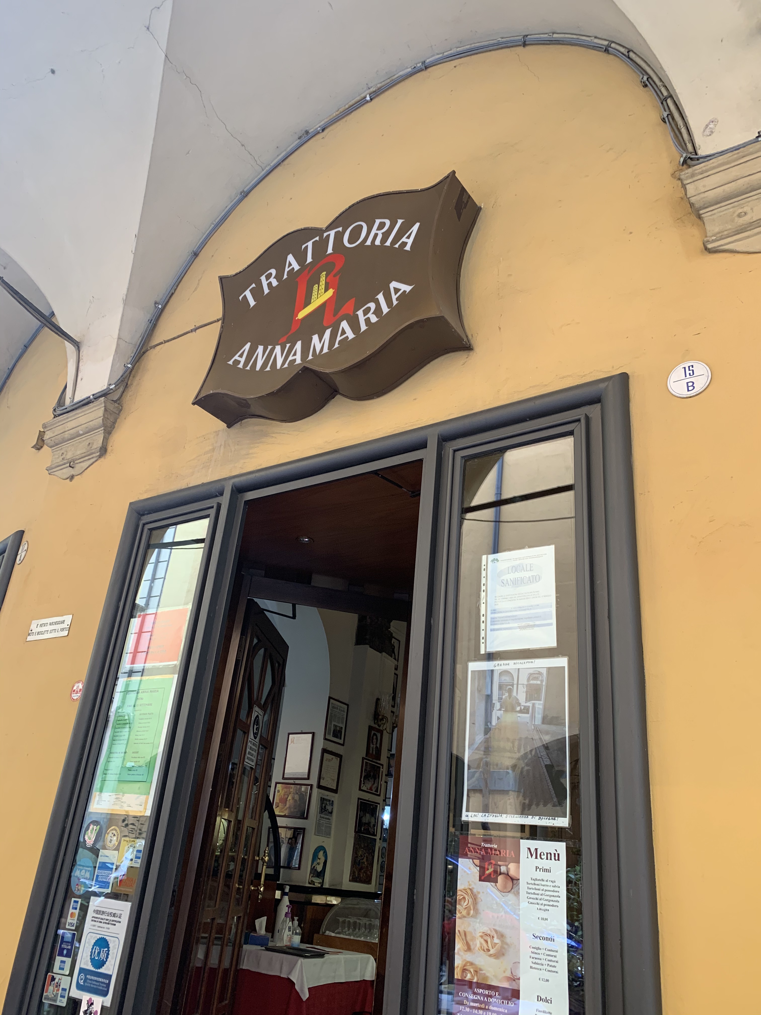 Trattoria Anna Maria Bologna
